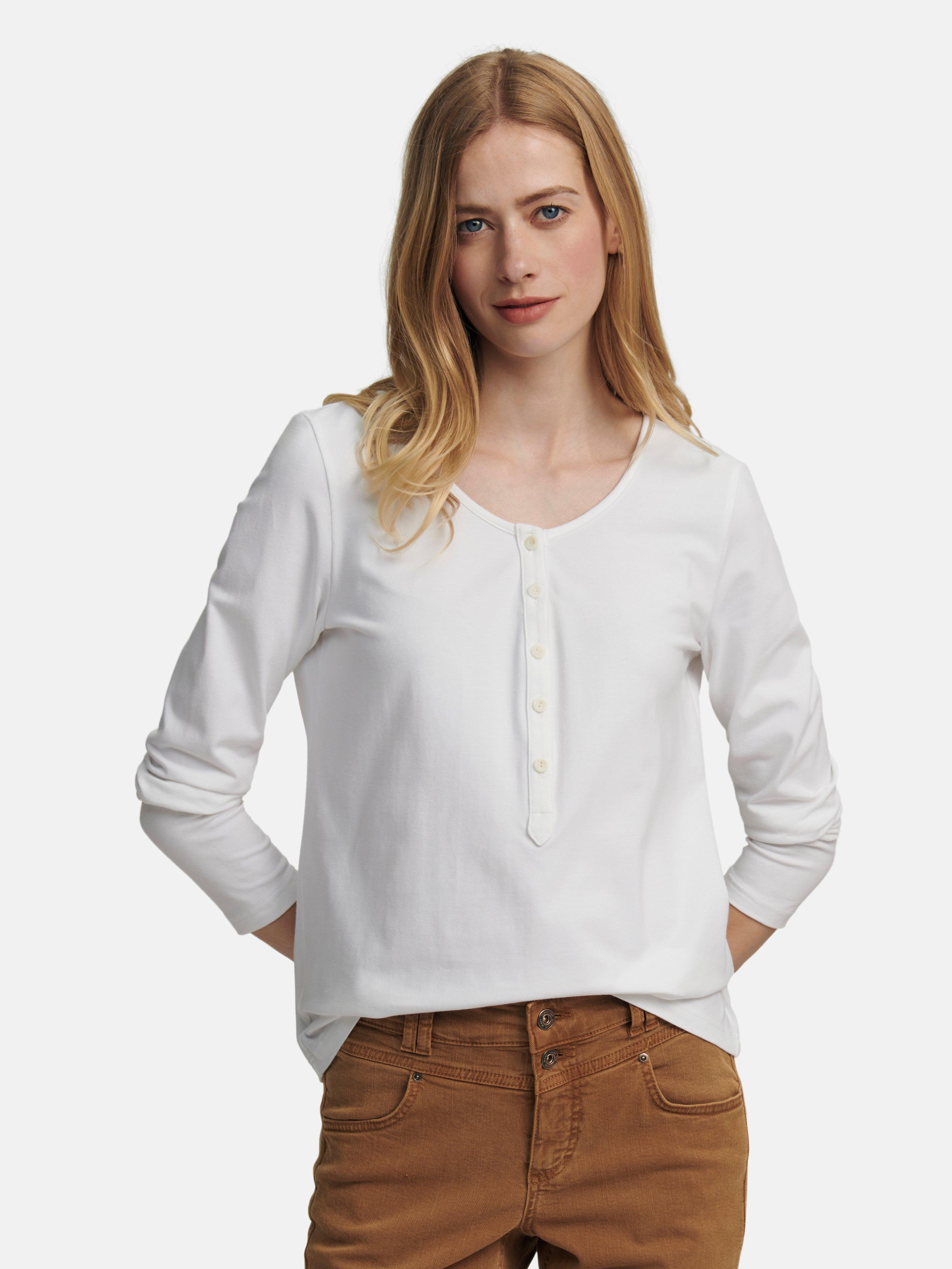 PETER HAHN PURE EDITION - Henley-Shirt