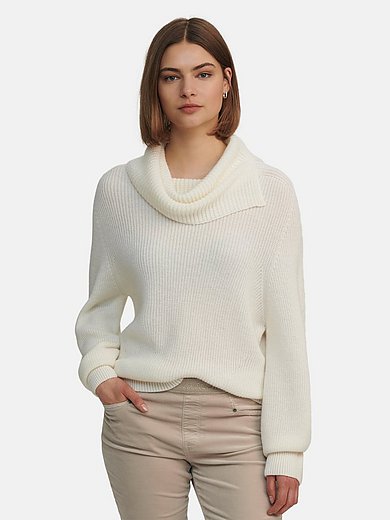 Marc Cain - Roll-neck jumper in wool mix