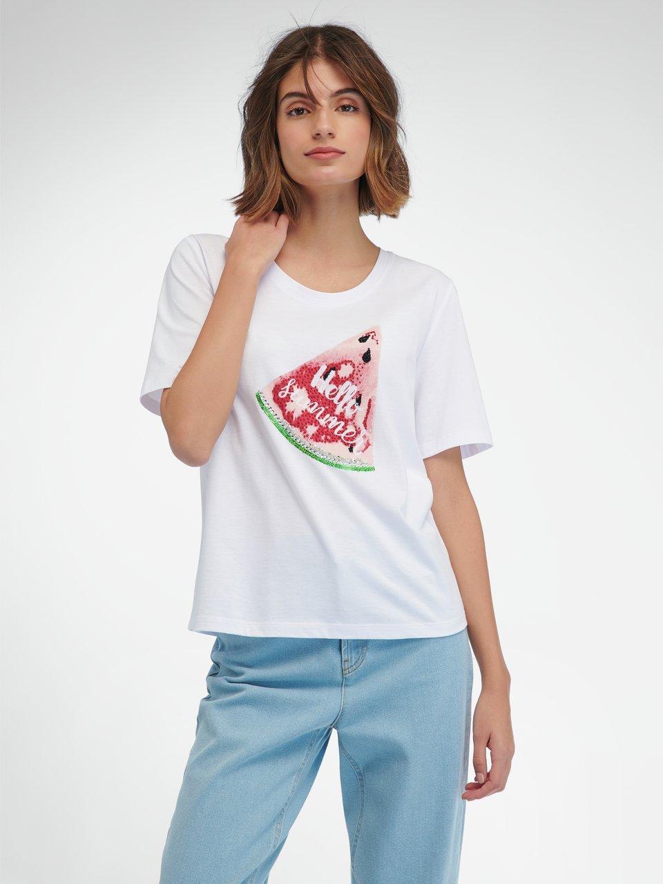 MYBC - Shirt van 100% katoen met ronde hals
