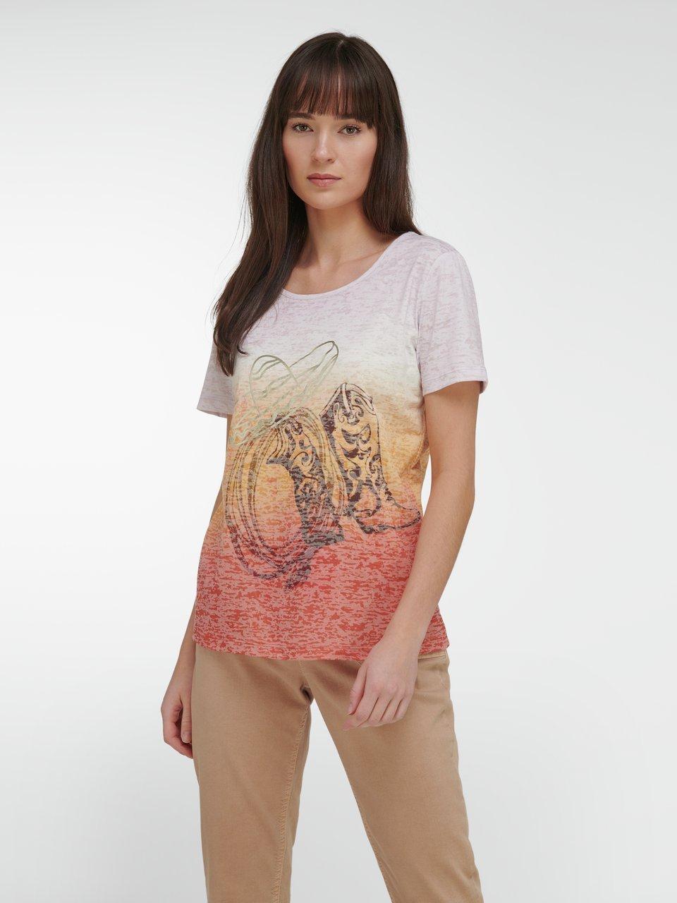 MYBC - Shirt met ronde hals en korte mouwen