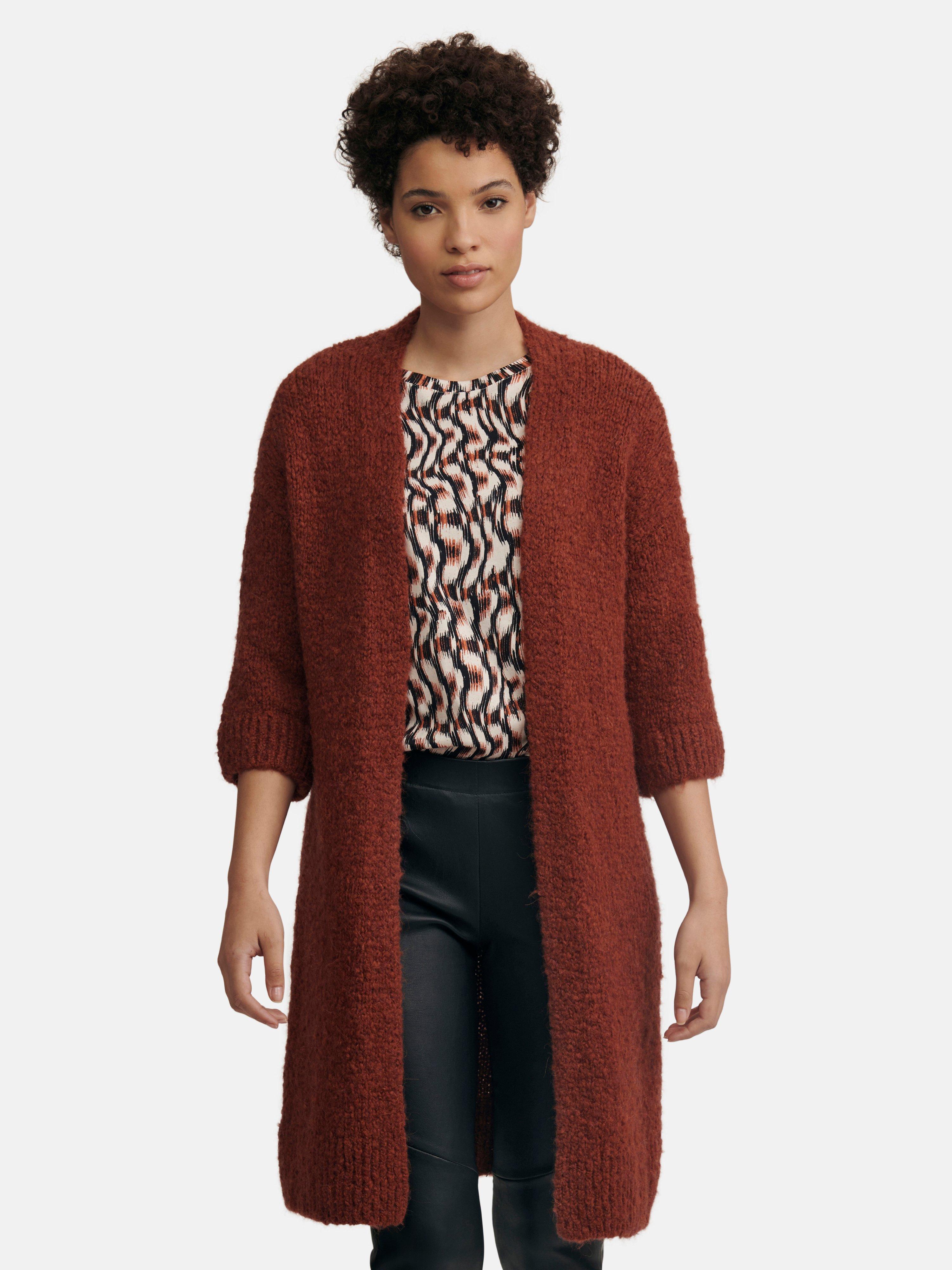 cardigan marron