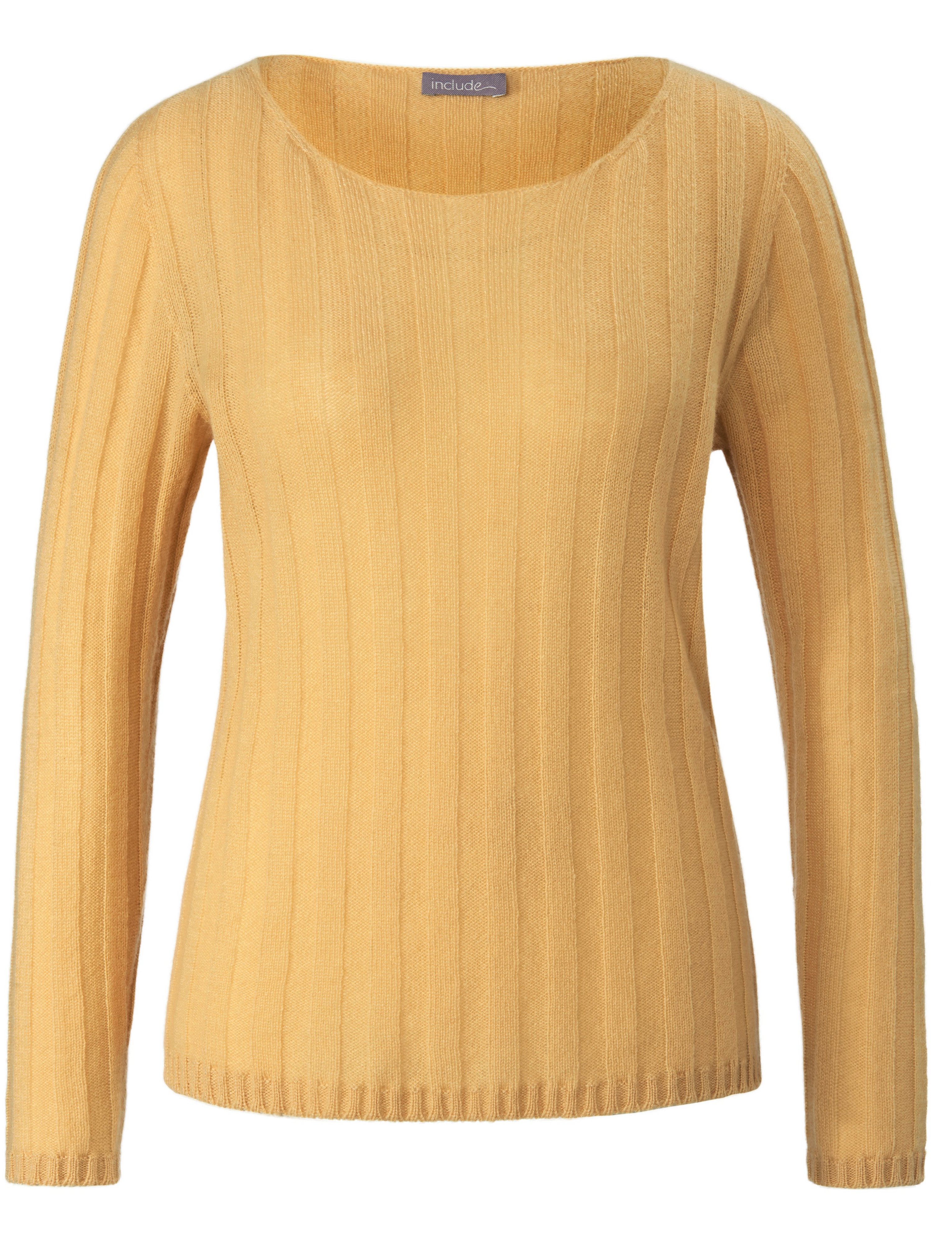 Le pull 100% cachemire  include jaune taille 50