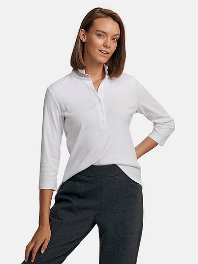 Margittes - Polo shirt with 3/4-length sleeves