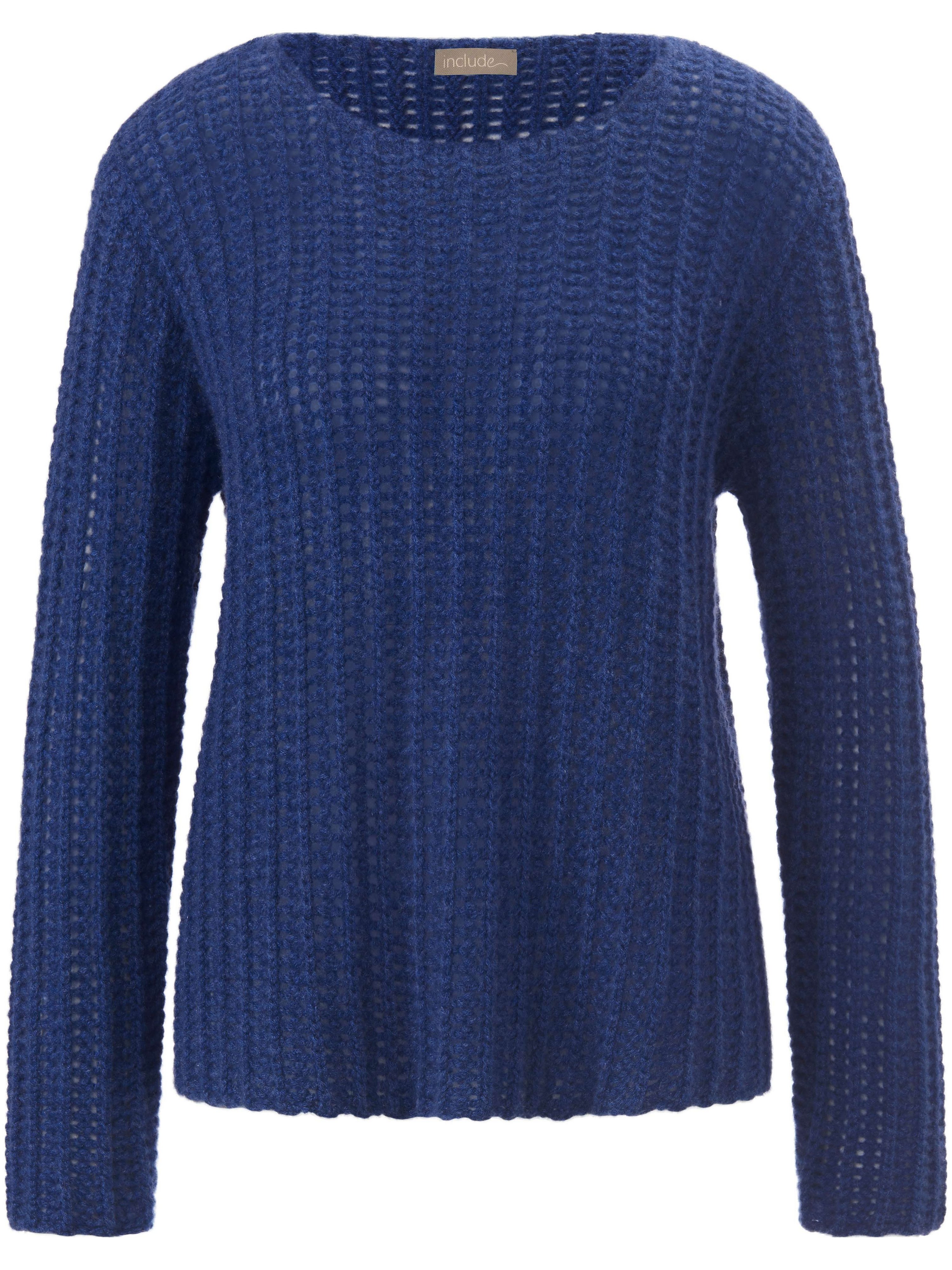Le pull 100% cachemire  include bleu taille 44