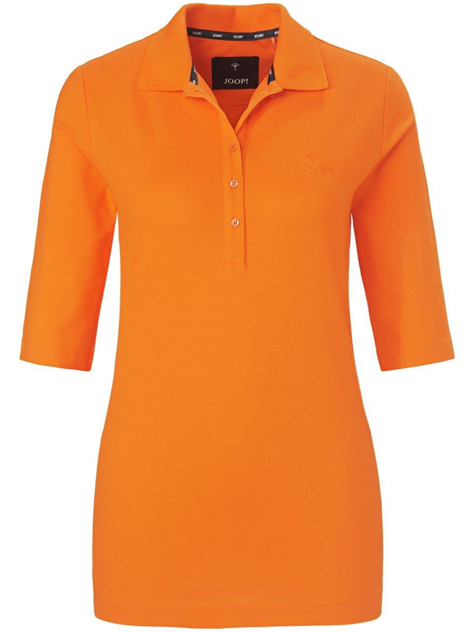 Poloshirt knoopsluiting Van Joop! oranje