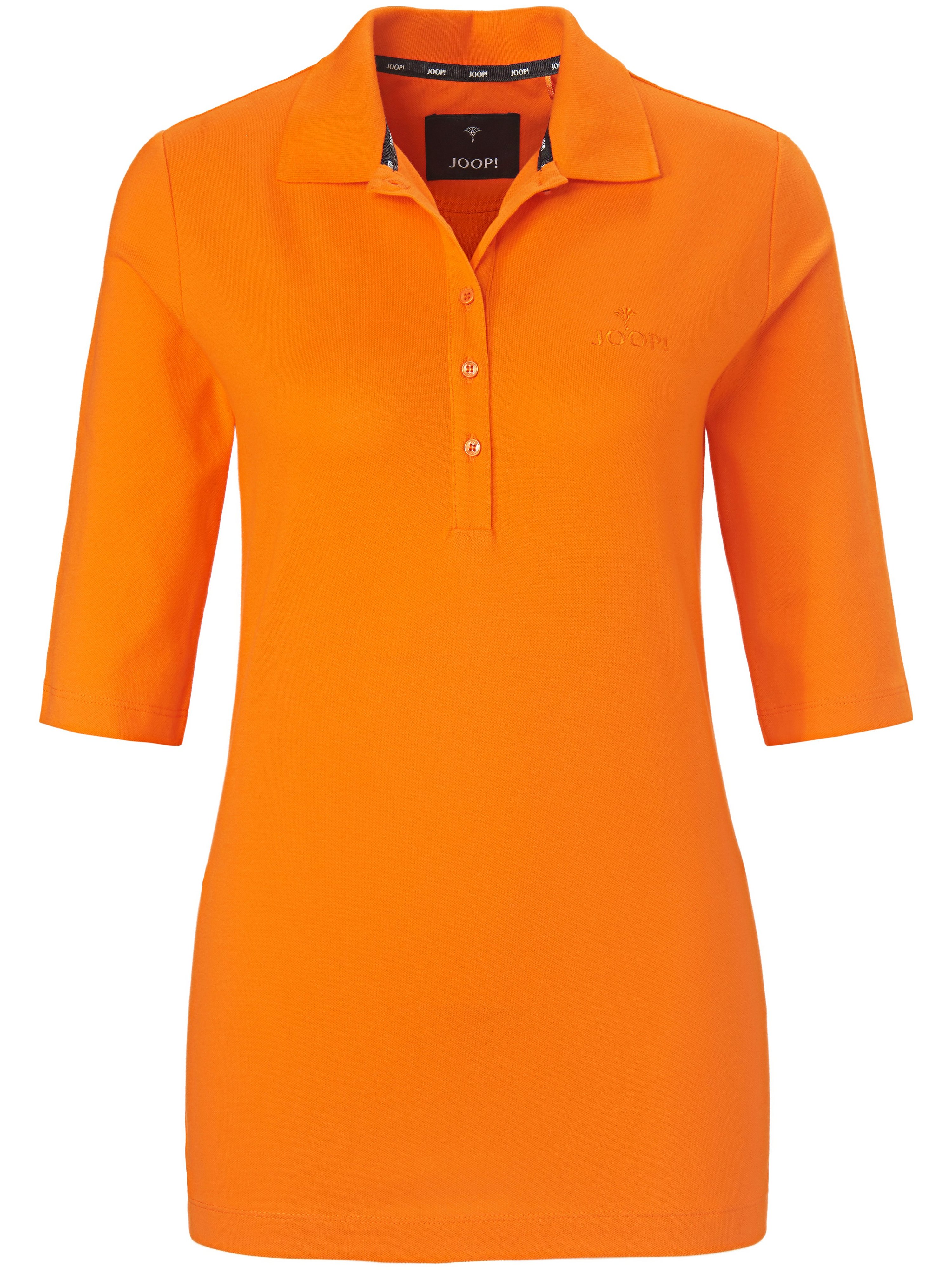 Poloshirt knoopsluiting Van Joop oranje