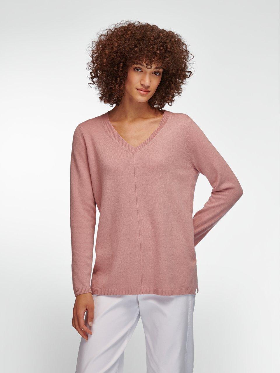 include - V-Pullover aus 100% Premium-Kaschmir