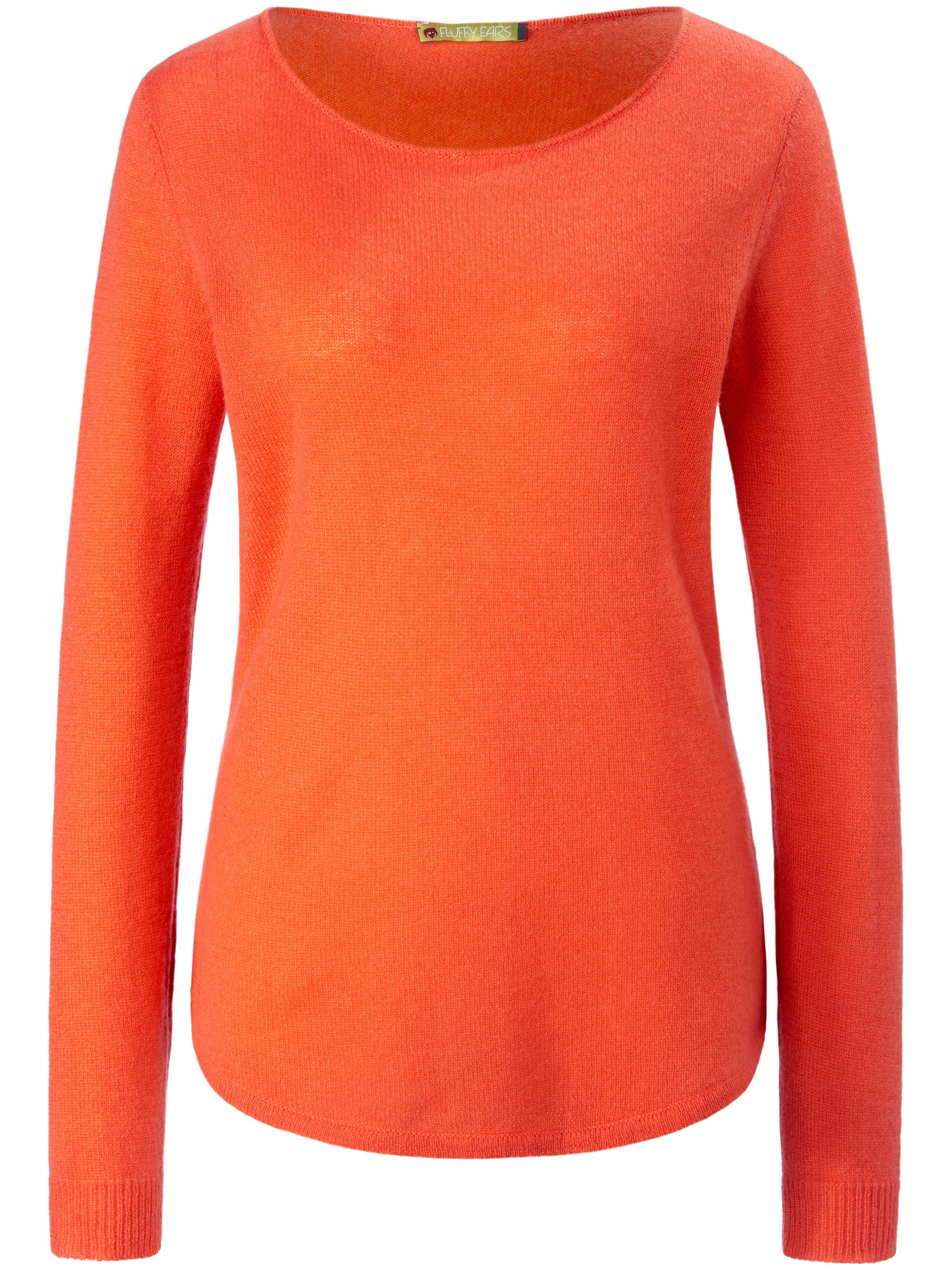 Le pull 100% cachemire  FLUFFY EARS orange taille 40