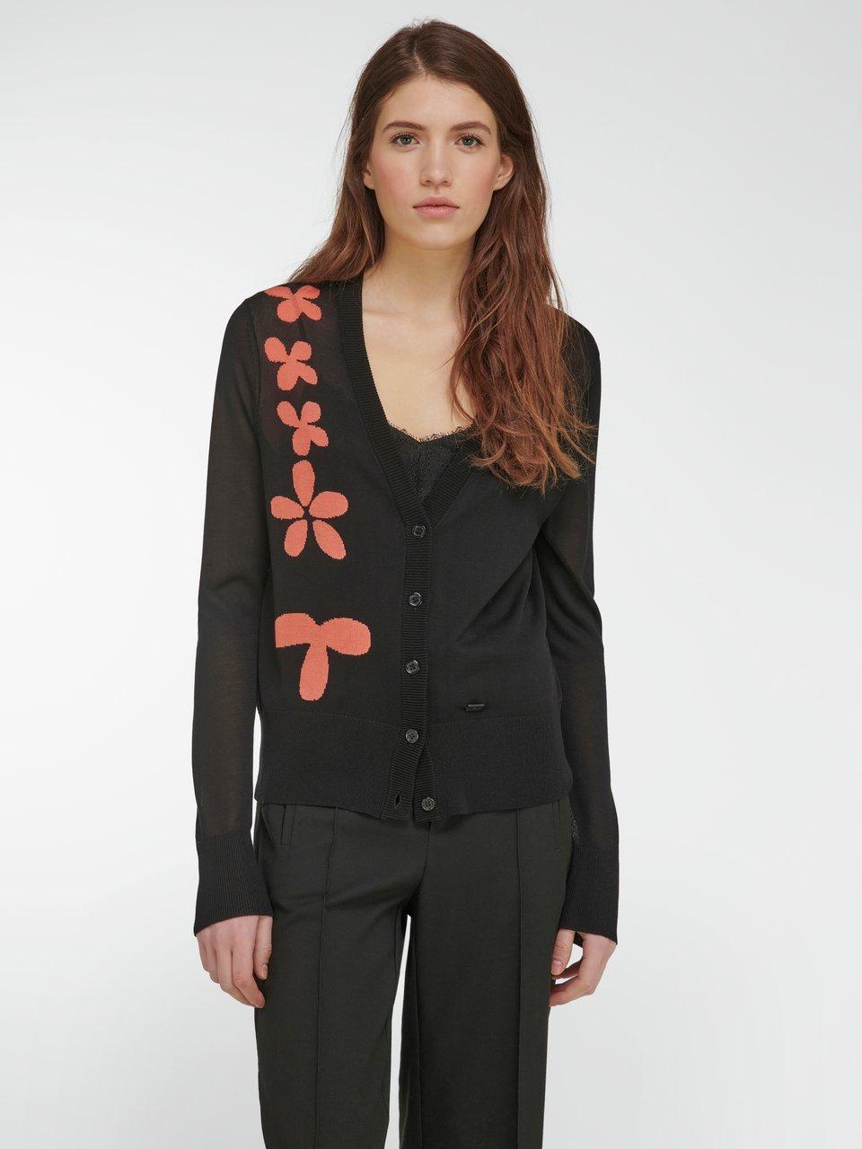 TALBOT RUNHOF X PETER HAHN - Vest met bloemmotieven