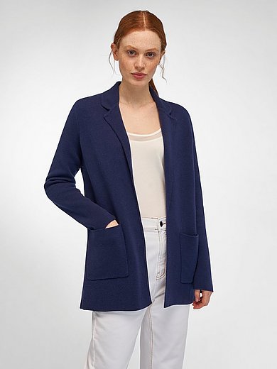 include - Knitted blazer in cashmere mix