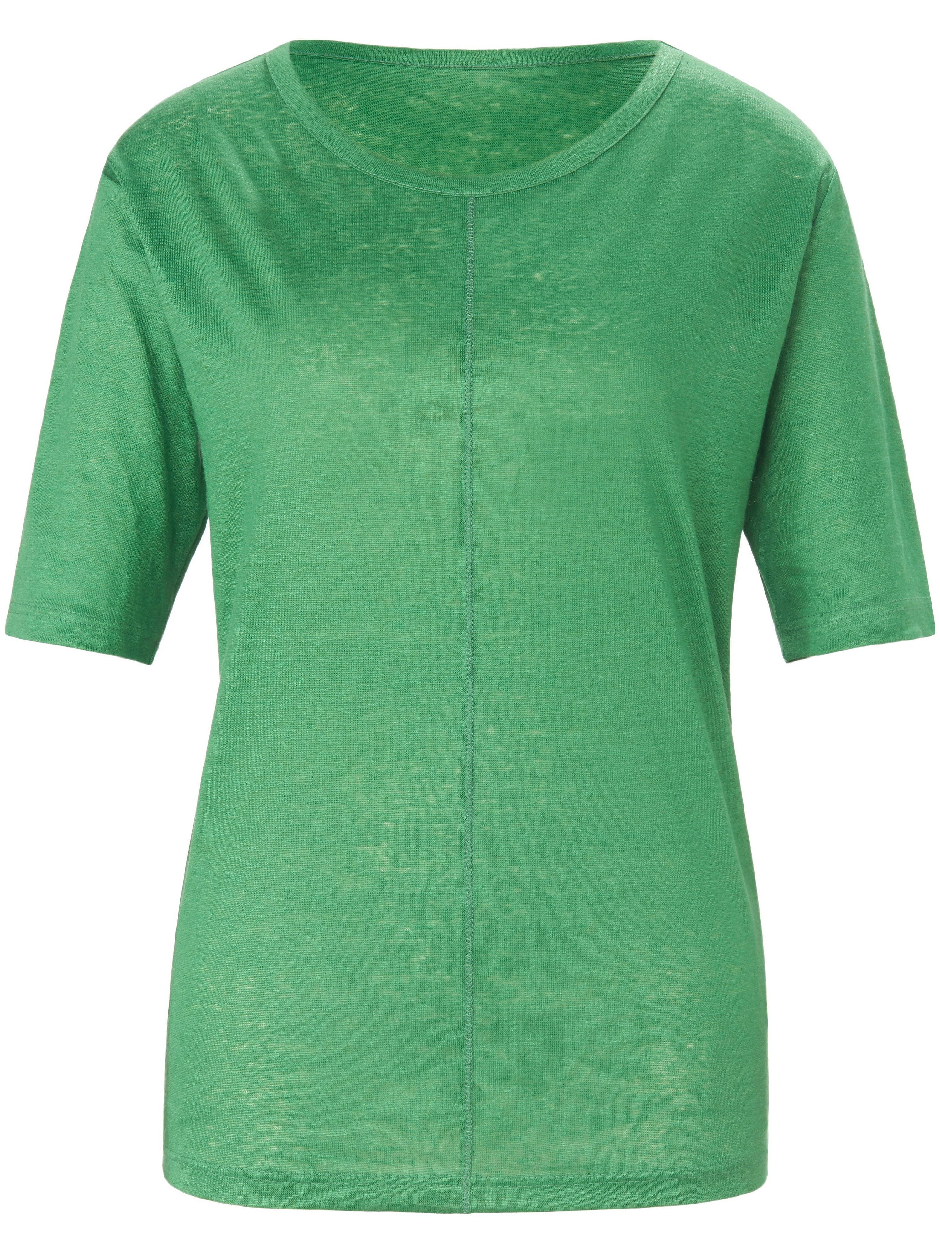 Le T-shirt 100% lin  St. Emile vert taille 40