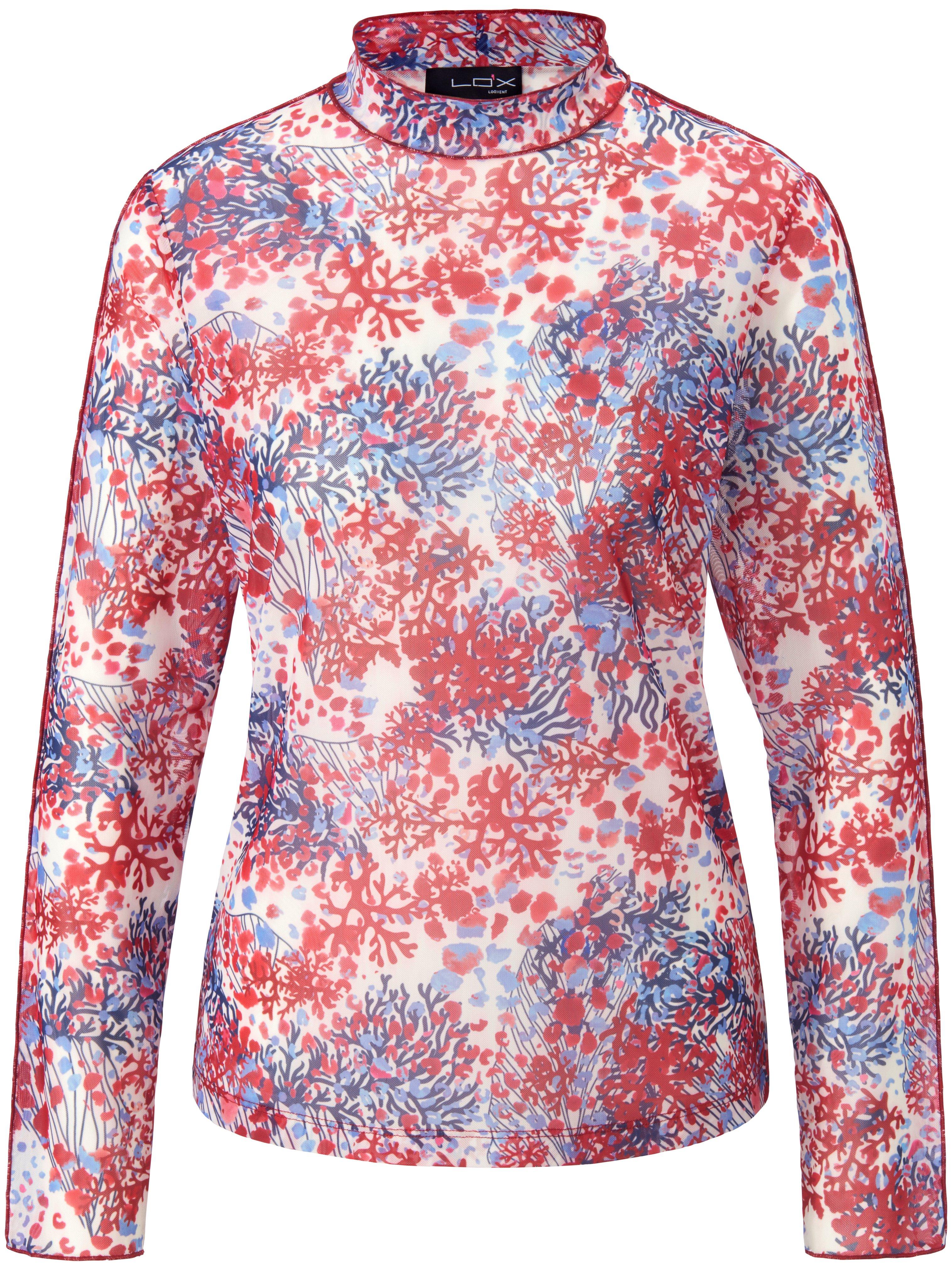 Mesh shirt sealife-print Van Looxent multicolour