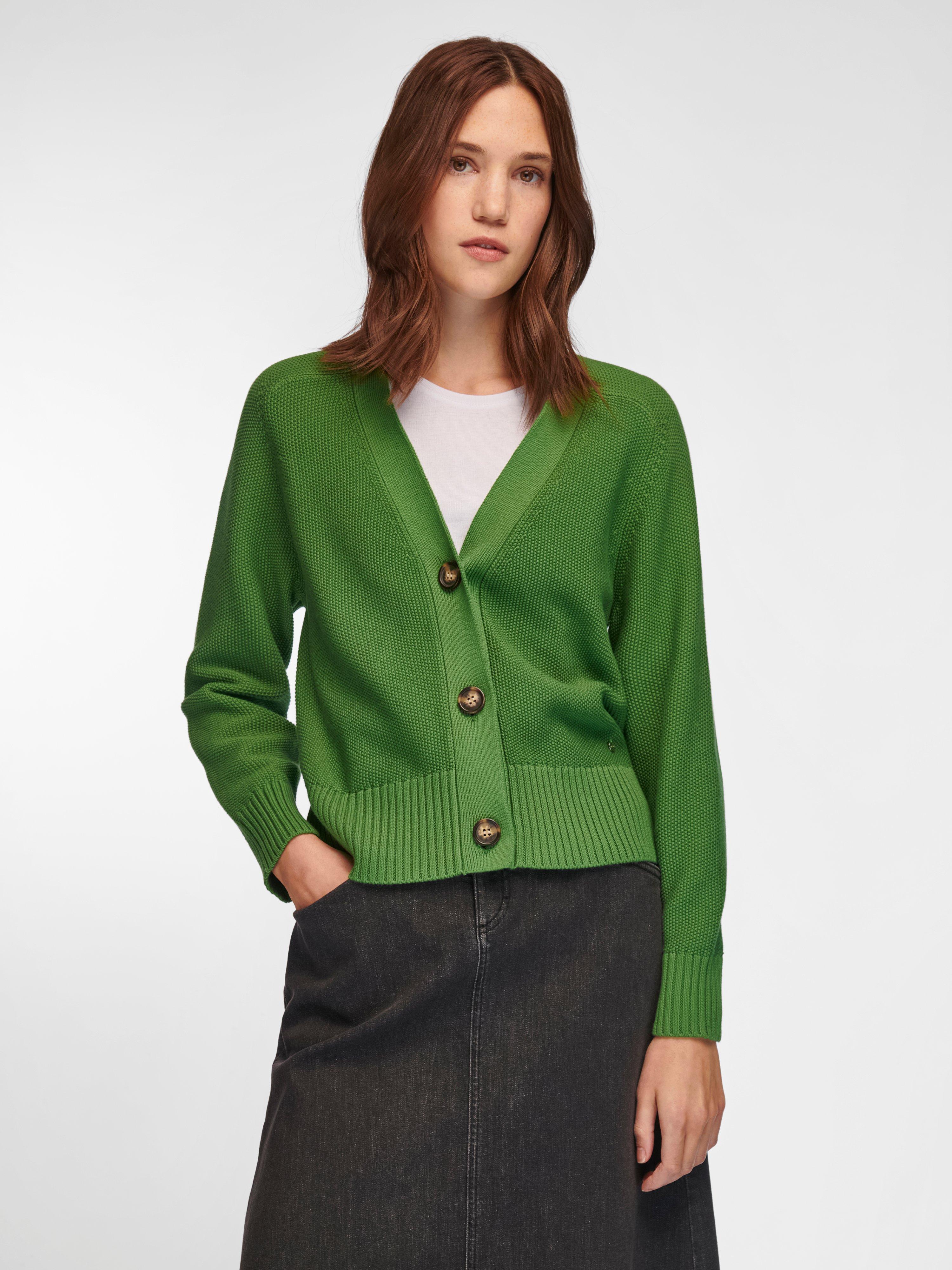 knitted cotton jacket