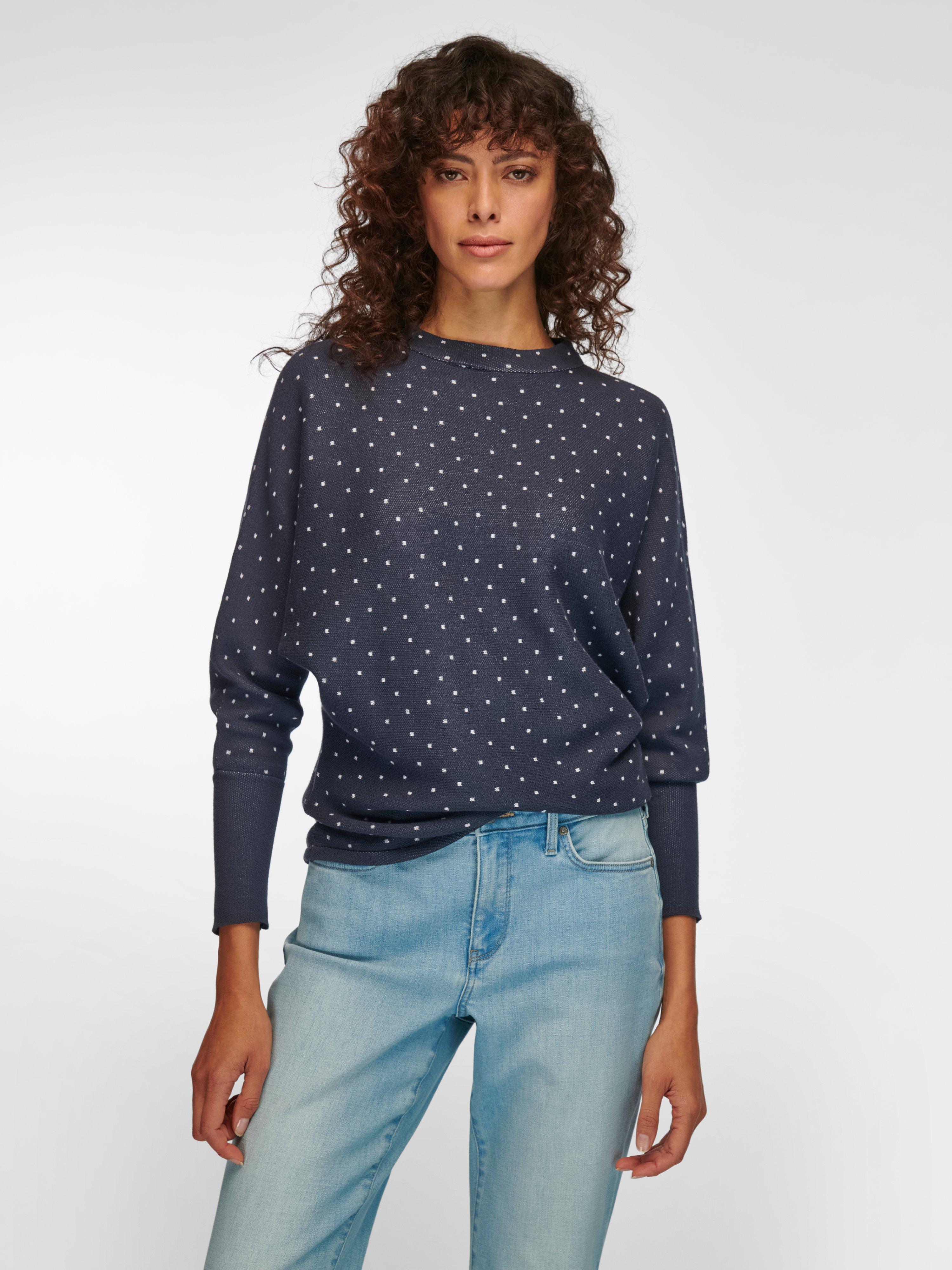 Peter Hahn - Pullover mit Stehbundkragen