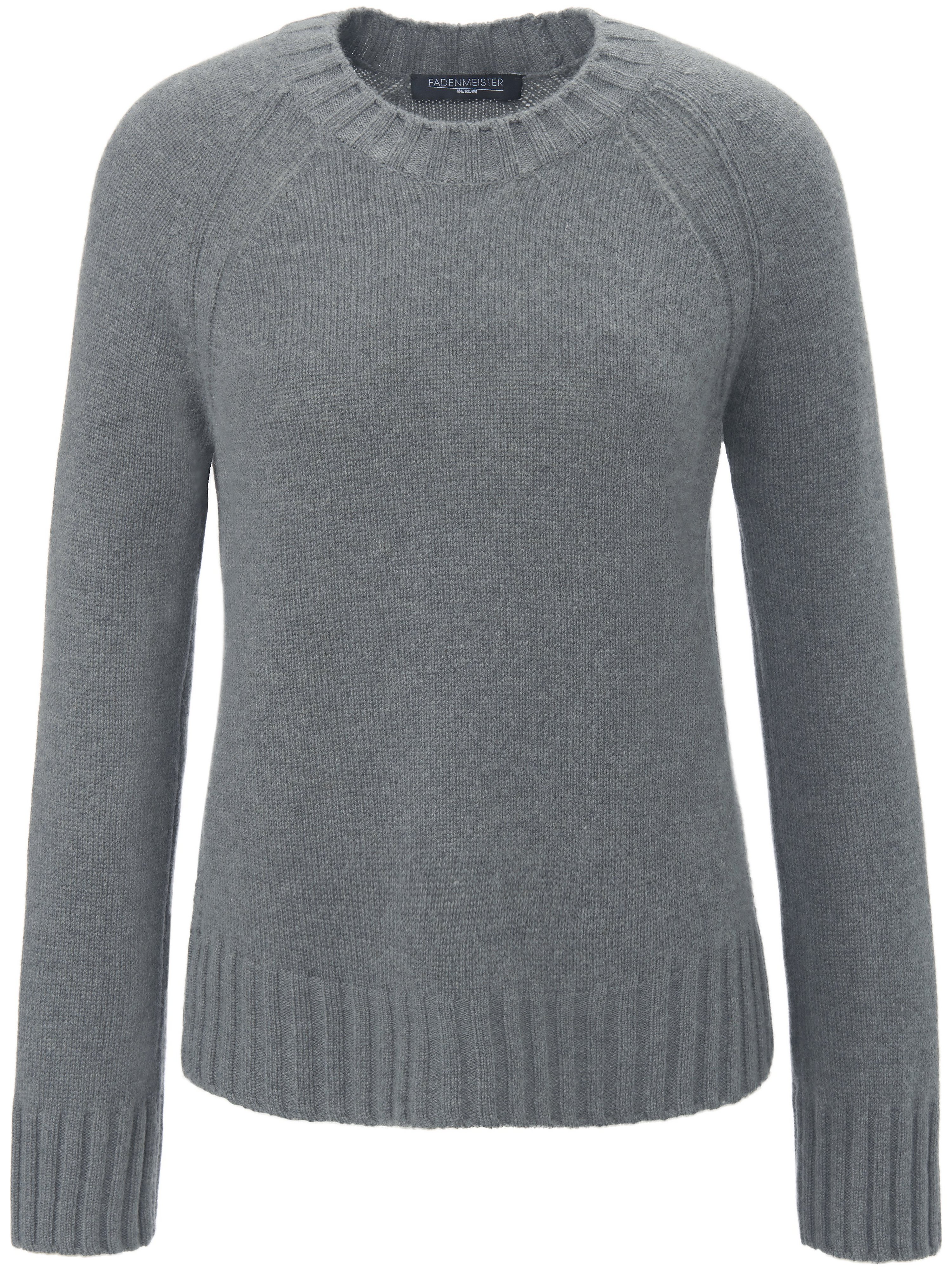 Le pull encolure ronde  Fadenmeister Berlin vert taille 44