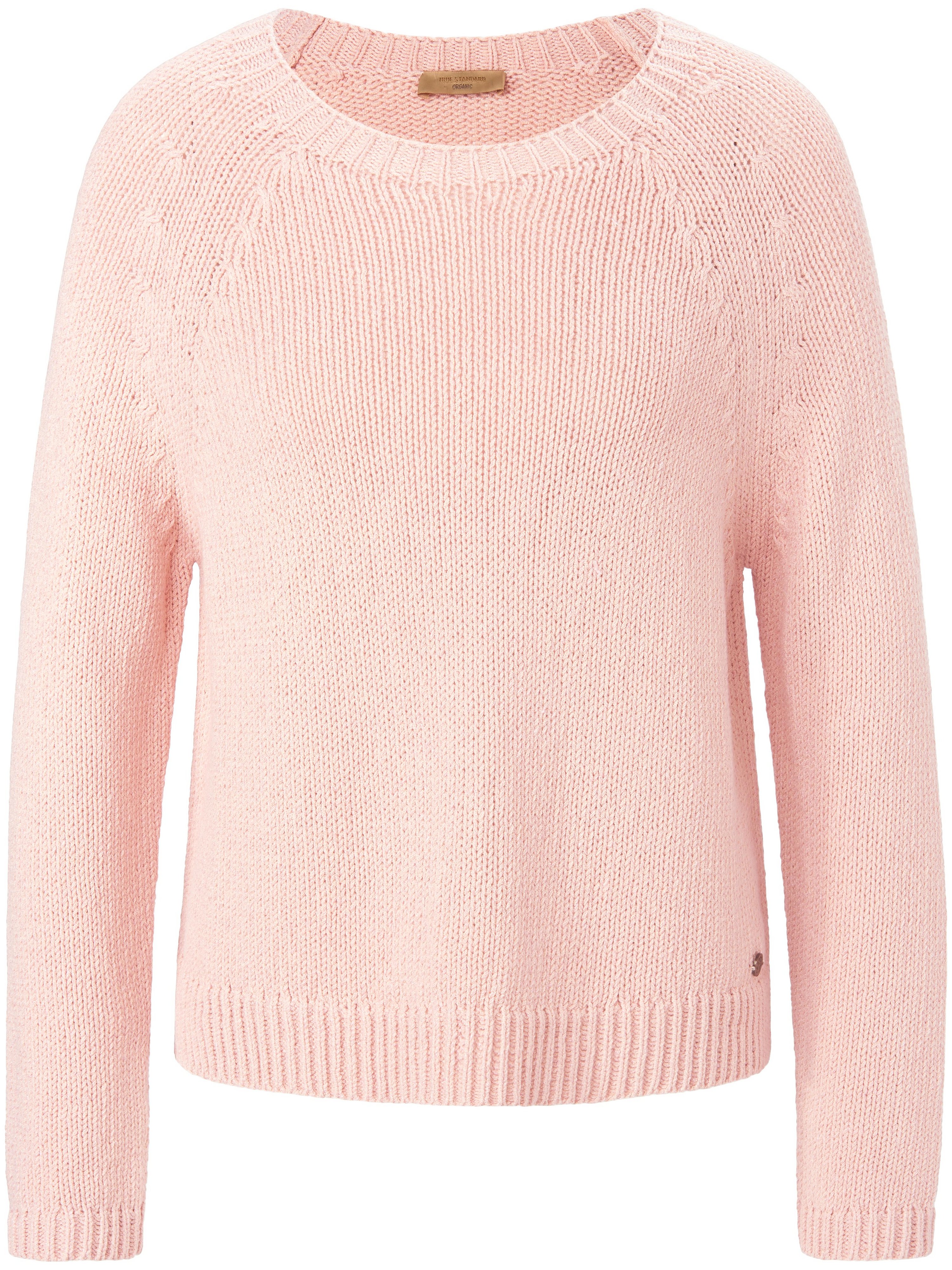 Le pull encolure ronde  tRUE STANDARD rose taille 38