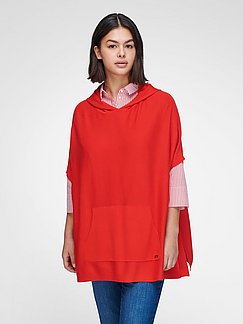 Damen Bekleidung Pullover und Strickwaren Ponchos und Ponchokleider Emilia Lay Poncho-pullover in Rot 