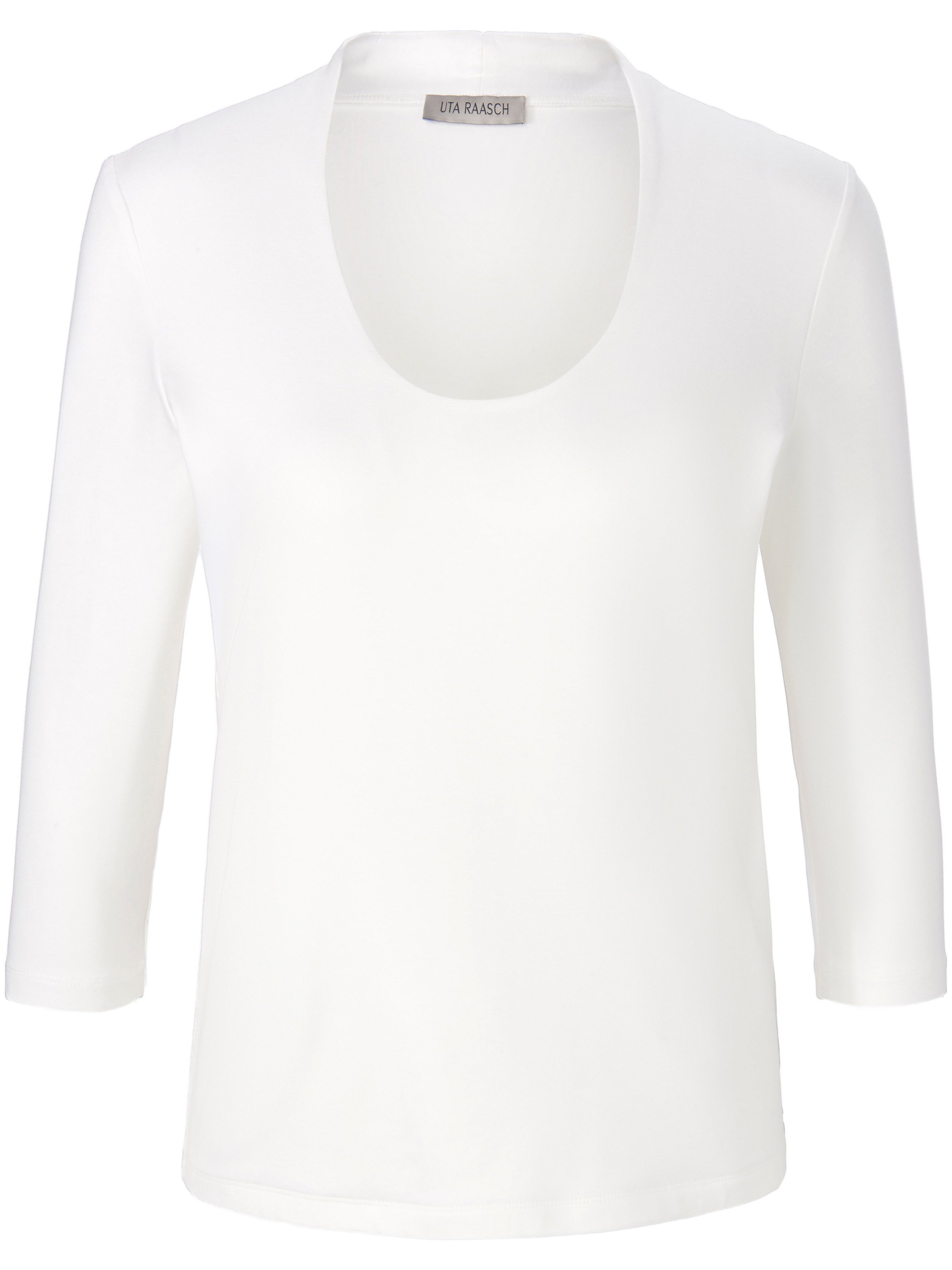 Shirt 3 4 mouwen Van Uta Raasch wit