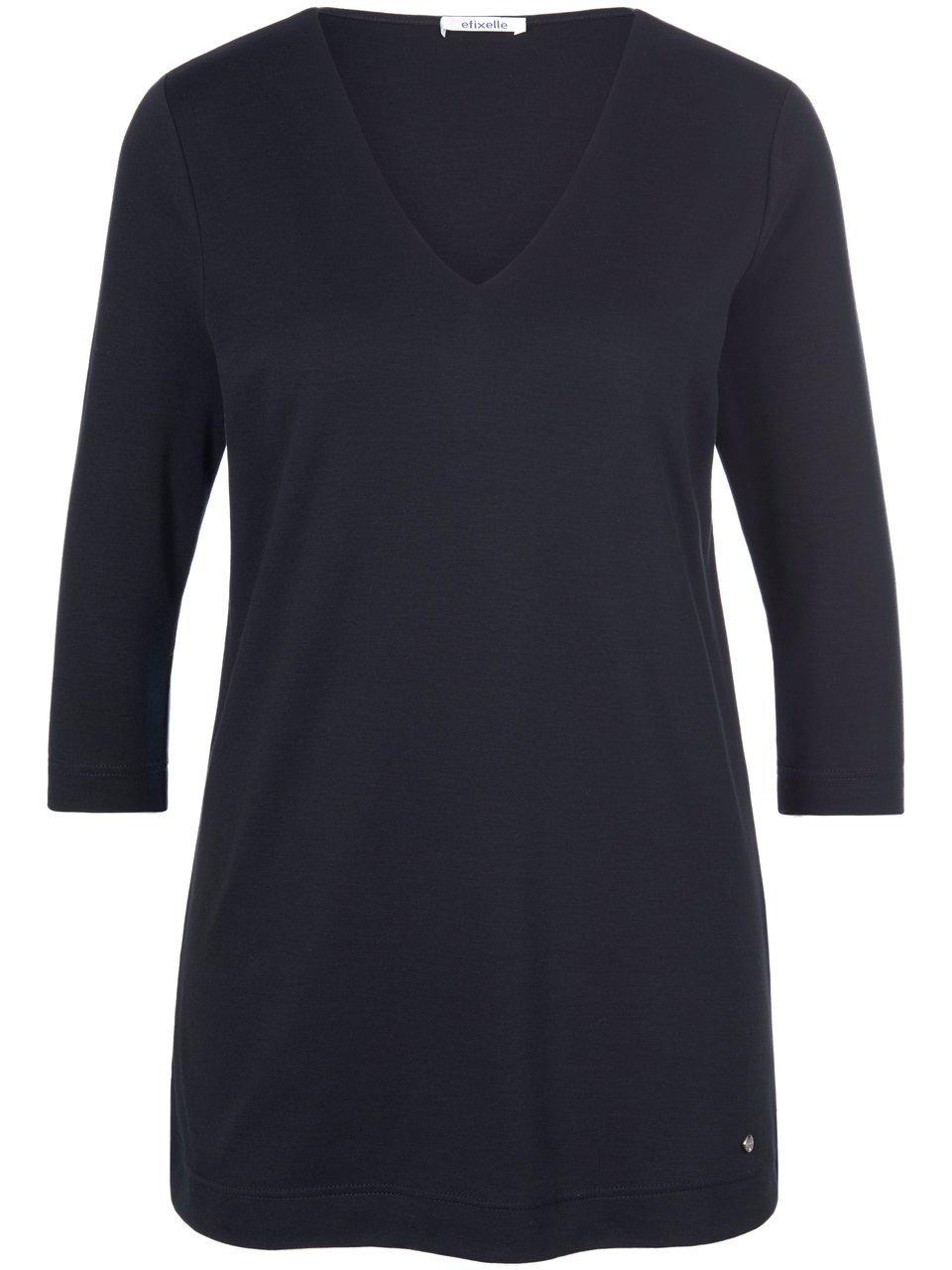 V-Shirt 3/4-Arm Efixelle schwarz günstig online kaufen