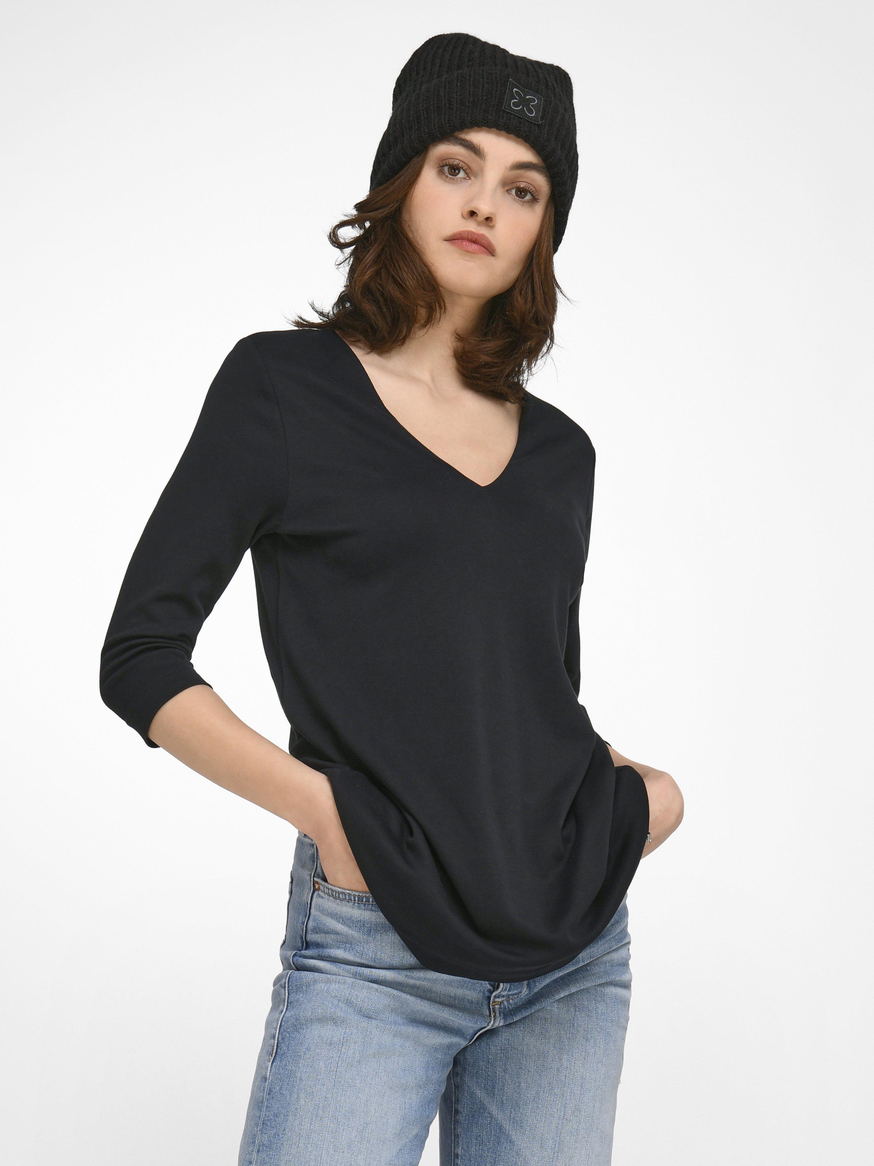 Efixelle - V-Shirt mit 3/4-Arm