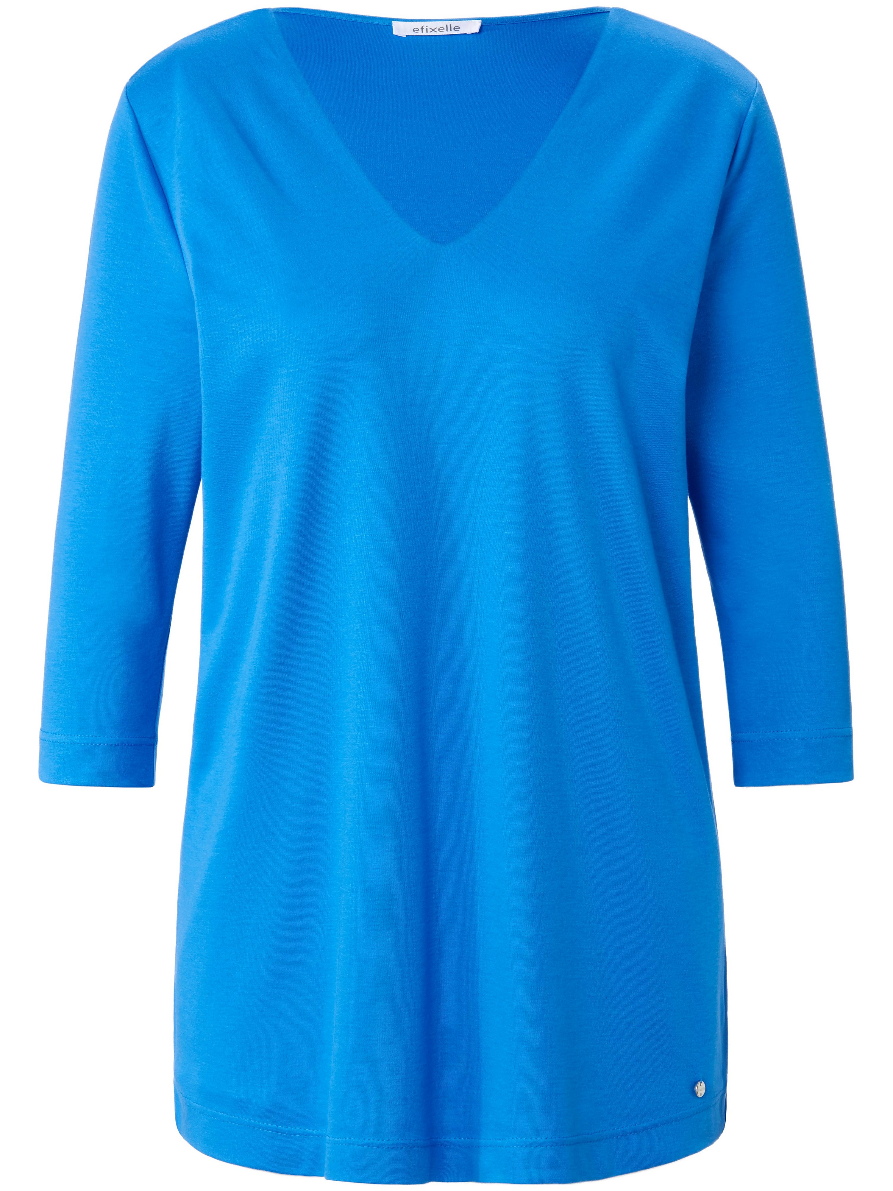 Le T-shirt 100% coton  Efixelle bleu taille 44