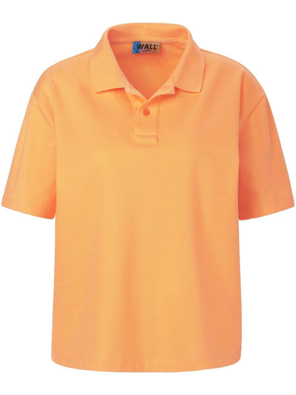 Poloshirt korte mouwen Van WALL London oranje