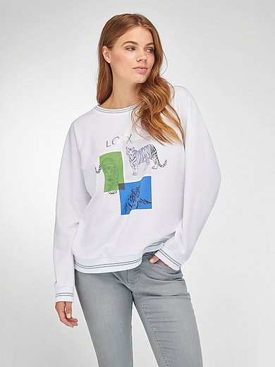 Looxent - Sweatshirt med lange raglanærmer