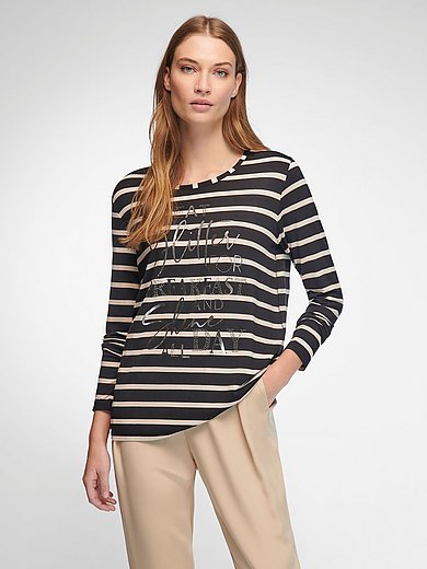 Betty Barclay - Round neck top with long sleeves