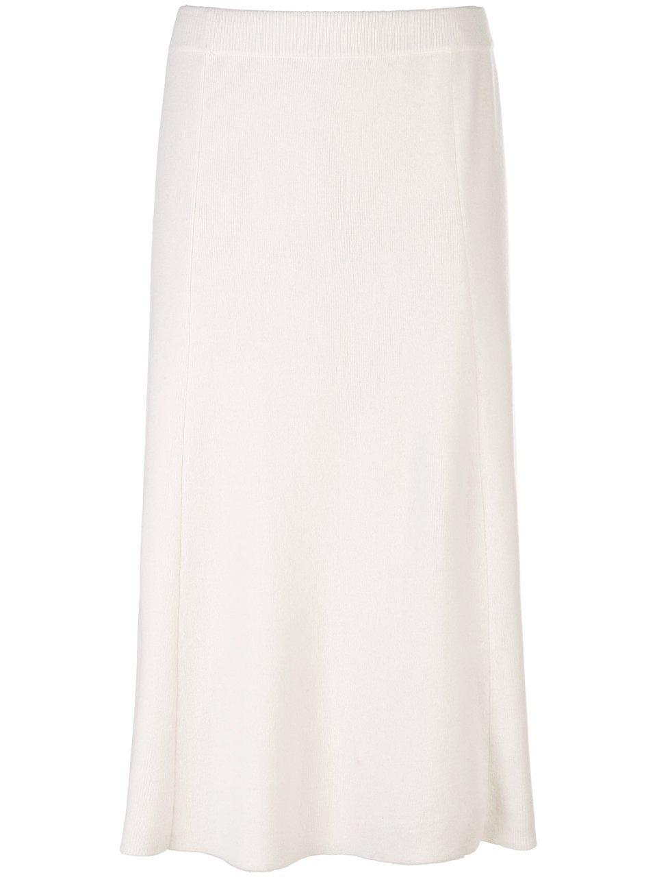Gebreide rok 100% kasjmier Van include wit