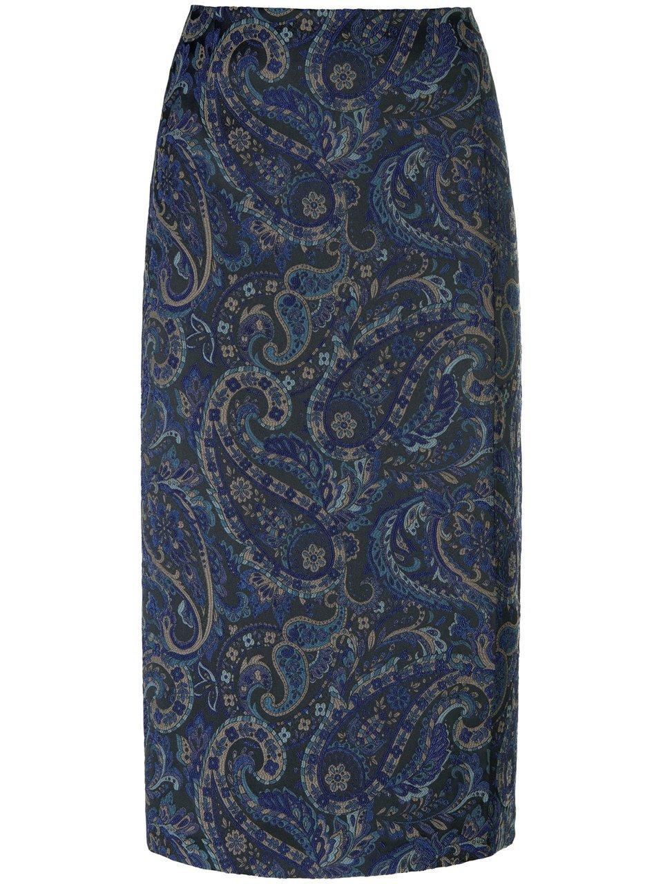 Rok in kokermodel Van Laura Biagiotti Roma blauw