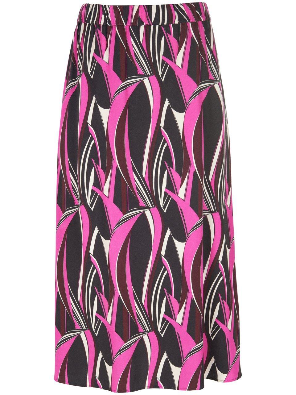 Rok 100% viscose Van Anna Aura pink