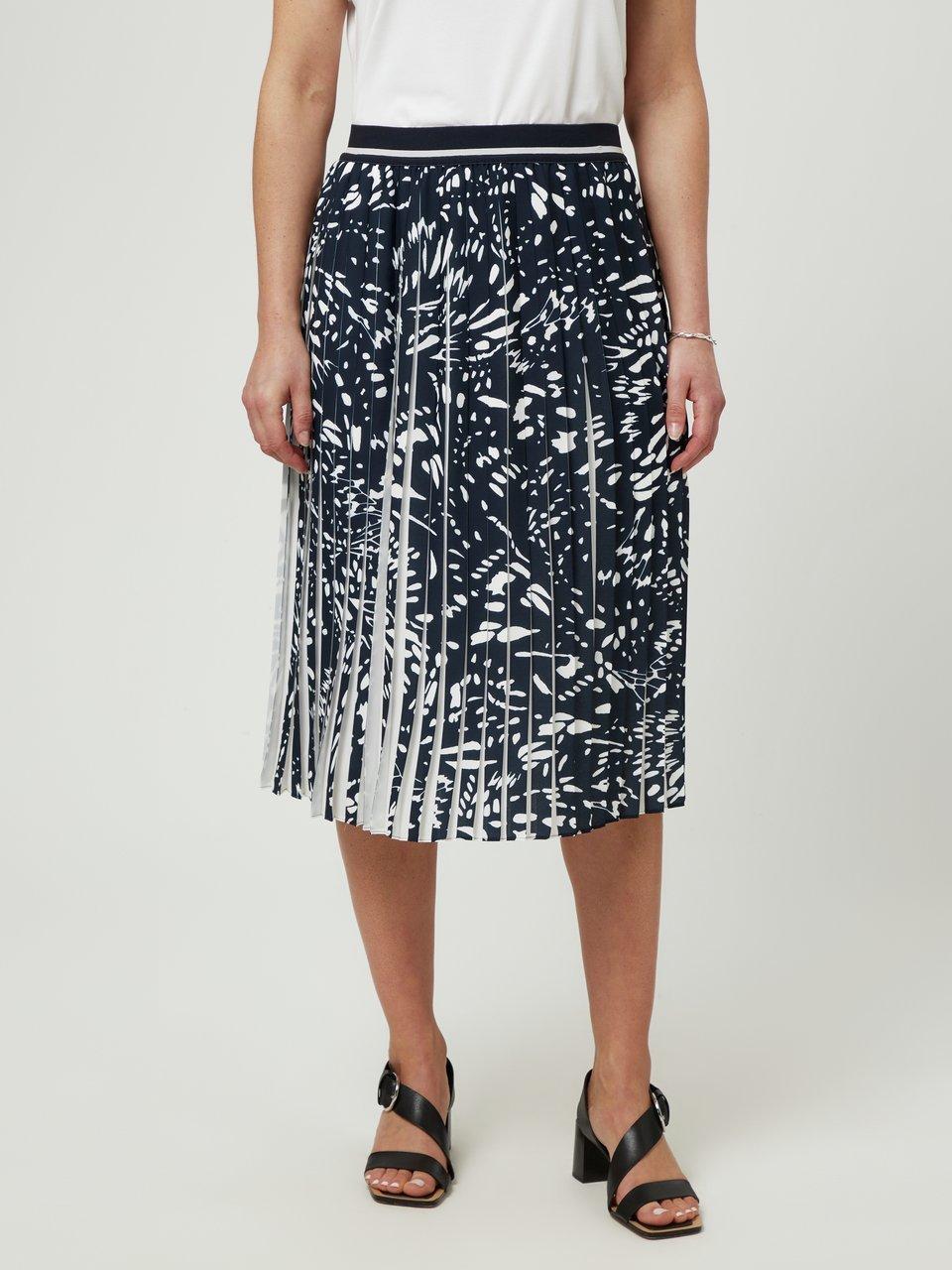 Jupe Femme Basler Taille 16 - Multicolore à Fleurs - Longueur Midi évasée