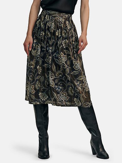 Uta Raasch - Nederdel med fint blomster- og bladprint