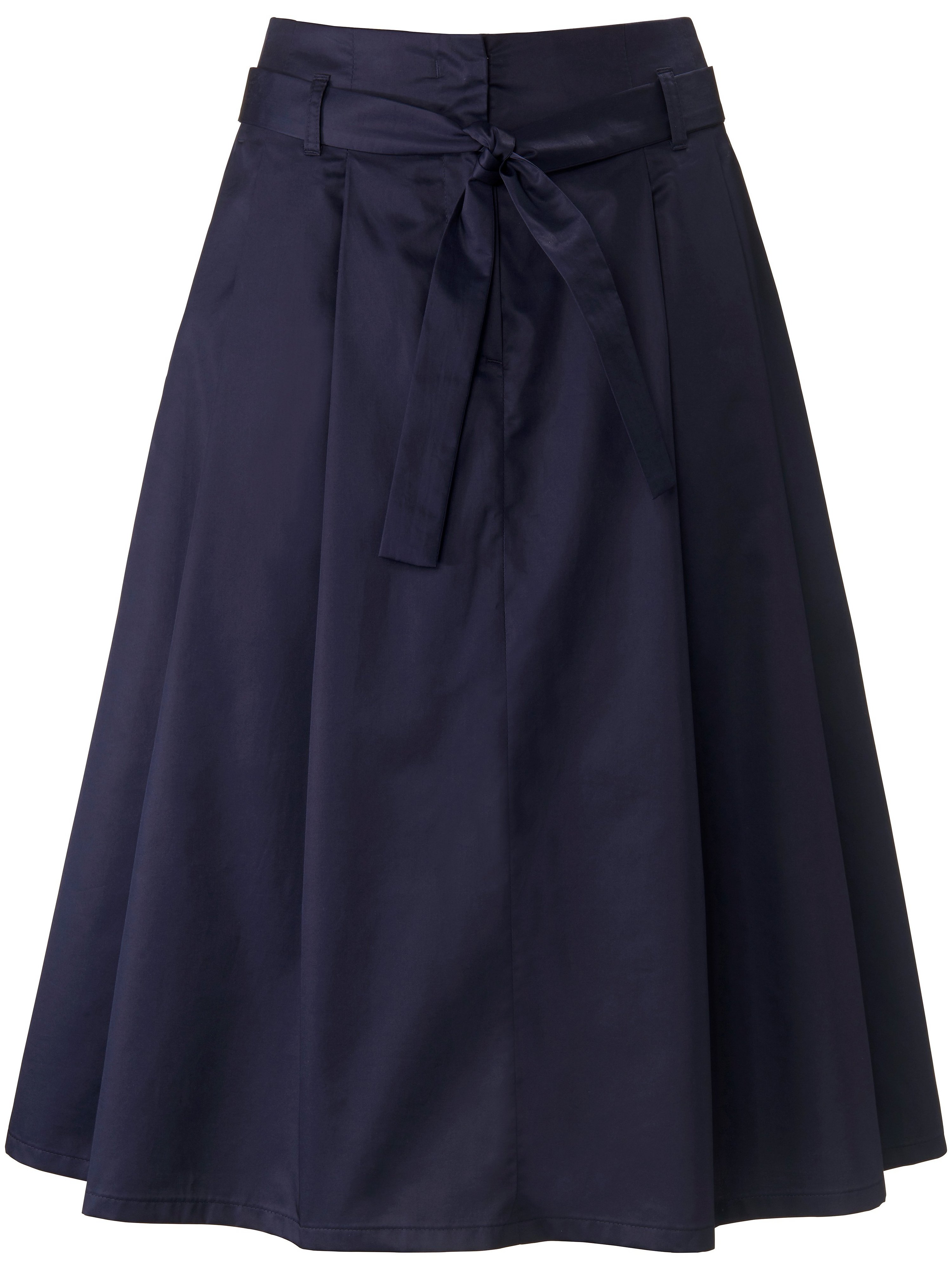 Skirt in 100% cotton Peter Hahn blue