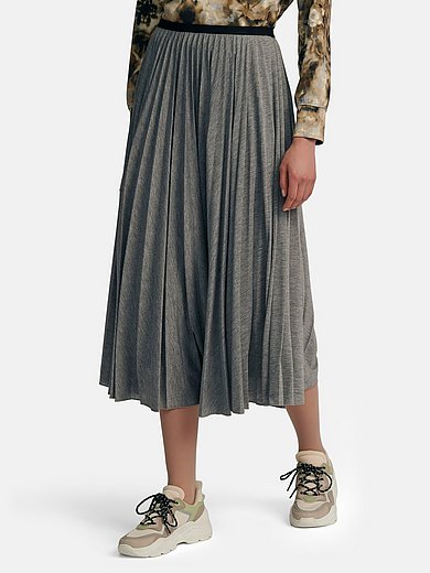 Margittes - Plisseret nederdel med elastisk linning