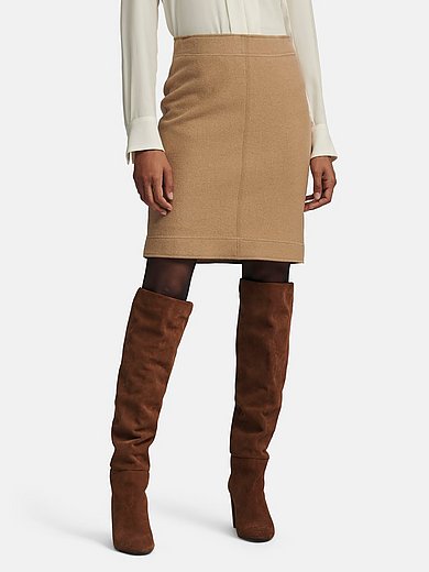 Marc Cain - Felted wool skirt
