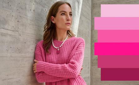 Trendfarbe Pink kombinieren