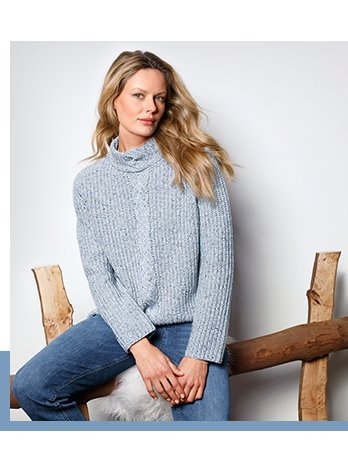 Pullover mit Stehbundkragen (83141588)