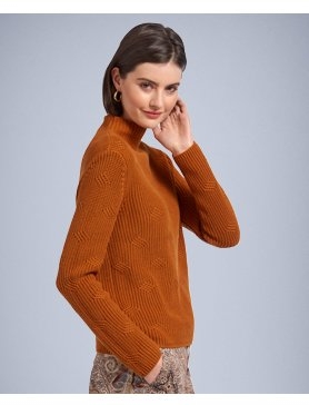 Pullover mit Stehbundkragen (81376677)