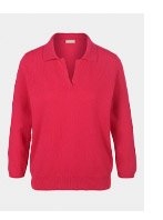 Polo-Pullover mit 3/4-Arm (80640577)