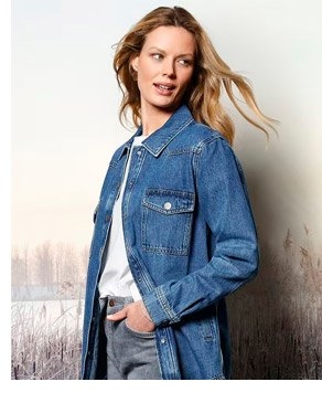 Jeans-Overshirt (74953488)