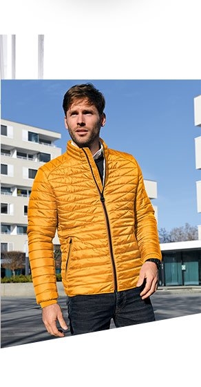 Steppjacke mit kleinem Stehkragen (40226688)