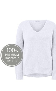 V-Pullover aus 100% PREMIUM Kaschmir (93768088)