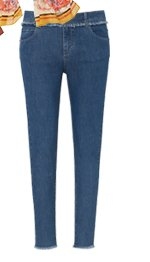 Knöchellange Slim Fit-Jeans (60154577)