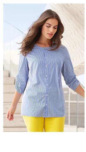 Bluse mit 3/4-Arm (71615277)