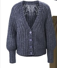 Strickjacke aus Kaschmir und Seide (94879488)