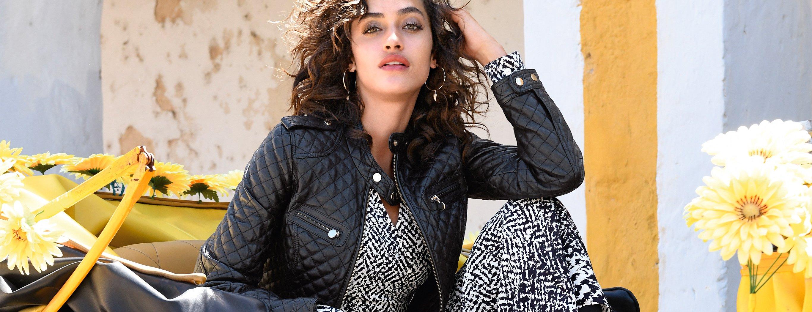 dresses. grey sky. minimalist move.