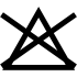 Pflegesymbol Chlorbleiche nicht möglich