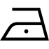 Pflegesymbol Nicht heiß bügeln