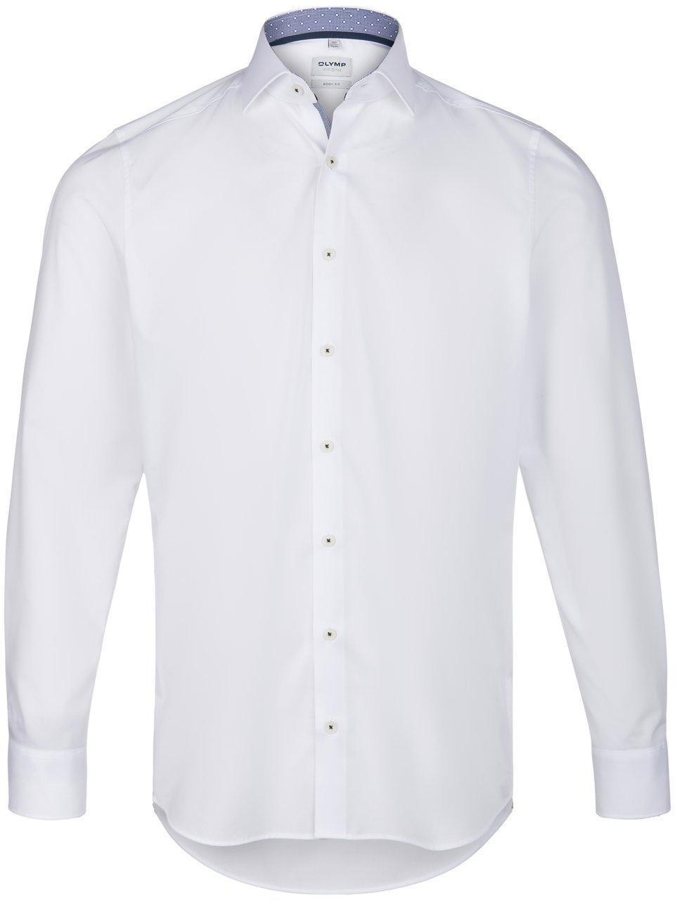 Overhemd lange mouwen Van OLYMP Level 5 Five wit